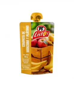 Compota De Manzana Y Plátano Pf 90gr.