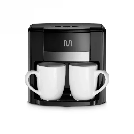 Cafetera Eléctrica Compacta Con 2 Tazas – Modelo Be010
