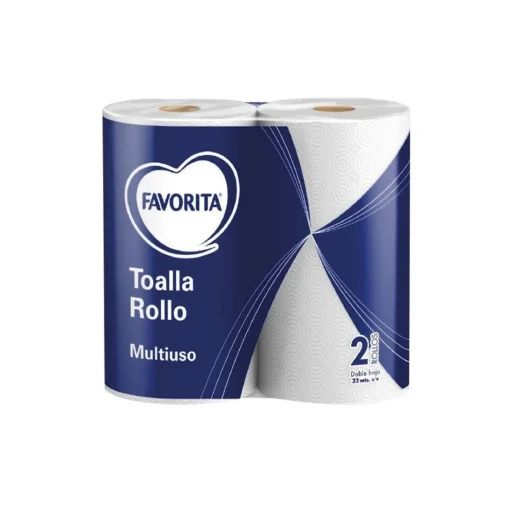Taolla De Papel Favorita Multiuso Dh, 2 Rollos.