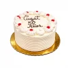 Torta Aniversario Cugat Sabor Frambuesa 15p.
