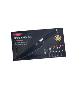 Set de Cuchillos Tuomei para Cocina 6pzas.