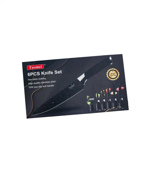 Set De Cuchillos Tuomei Para Cocina 6pzas.