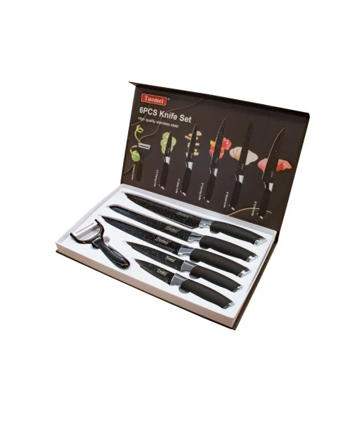 Set De Cuchillos Tuomei Para Cocina 6pzas.