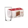 Set De Vasos De Vidrio Montecarlo Cristar, 6 Unid. X 355cc.