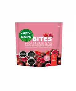 Bombones Helados Bites Fruto Del Maipo De Frambuesa Con Chocolate Doypack, 250g Bombones Helados Bites Fruto Del Maipo De Frambuesa Con Chocolate Doypack, 250g