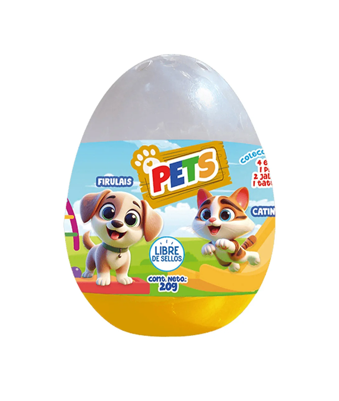 Huevo Divertoy Baby Pets 20g