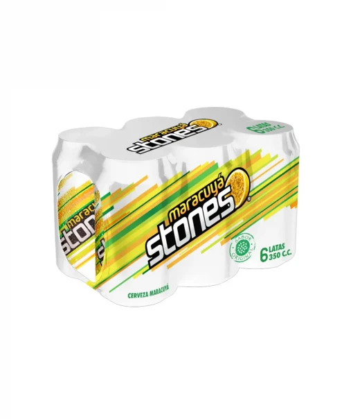 Cerveza Stones Maracuyá 2,5°, Pack 6 Unid. Lata De 350cc
