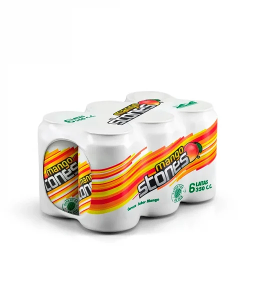 Cerveza Stones Mango 2,5°, Pack 6 Unid. Lata De 350cc