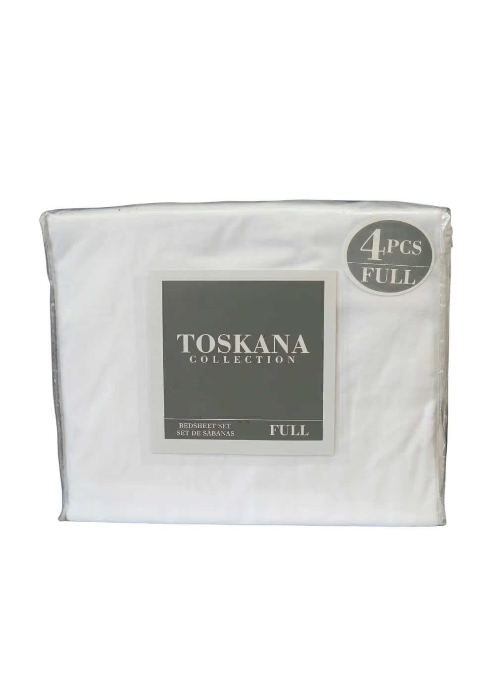 Sábana Toskana Collection Full 4 Pzas.  (modelo 709-0436724)