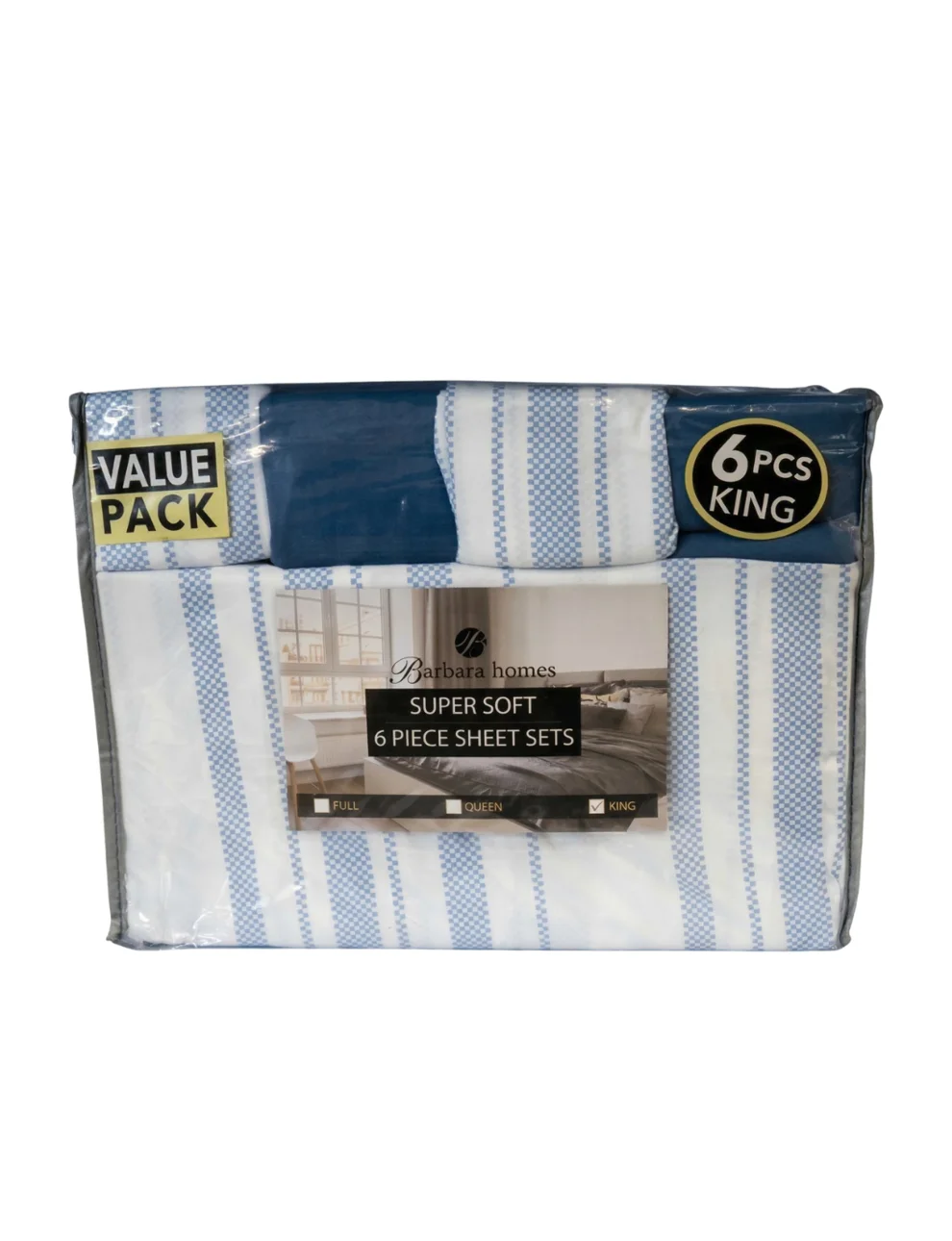 Sábanas Bárbara Homes King 6 Pzas. (modelo 465710)