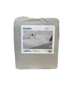 Sábana de Polar Lisa Mashini Arena Medidas (King - 1.5P)