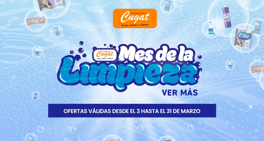 Especial mes de la limpieza.