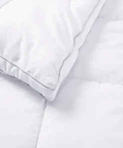 Plumón Microfibra Nordico Blanco Linea Hotel Medidas(Super King - King- 2P- 1.5P - 1P)