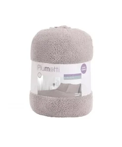 Sábana Sherpa Lisa King, Gris