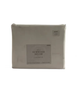 Sábanas King Washed Elmwood Decor 4 Piezas.