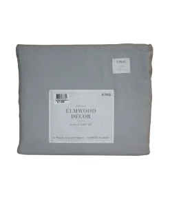 Sábanas King Washed Elmwood Decor 4 Piezas.