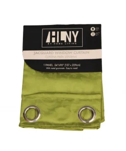 Cortina Con Diseño Hlny Color Verde 137×229cm 1p (modelo 715-1424616)