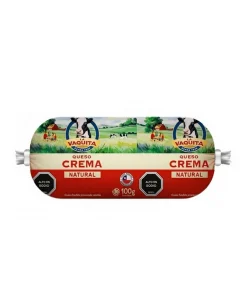 Queso Crema Natural La Vaquita 100g