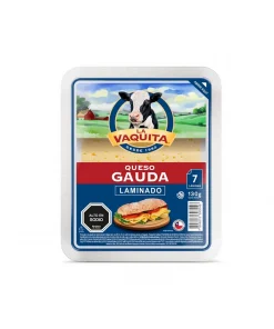 Queso Gauda Laminado La Vaquita 130g