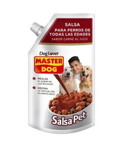 Salsa Para Perro Carne Al Jugo Pet Master Dog, 300g