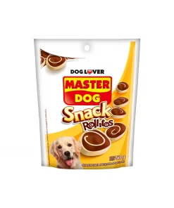Snack De Perro Rollitos Sabor Carne Master Dog Bolsa, 50g