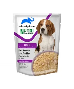 Alimento Húmedo De Perro Sabor Pechuga De Pollo Con Salmón Animal Planet, 100g