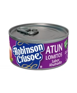 Atún Lomitos Ahumado Robinson Crusoe, 140g Neto (91g Drenado)