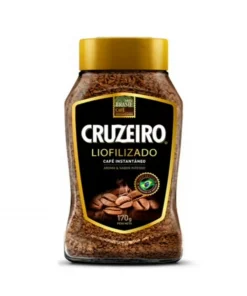 Café Instantáneo Liofilizado Cruzeiro Frasco, 170g