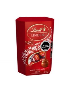 Bombones De Leche Lindt Lindor Cornet, 137g