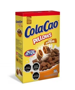 Cereales Pillows De Cola Cao Sabor Manjar, 350g