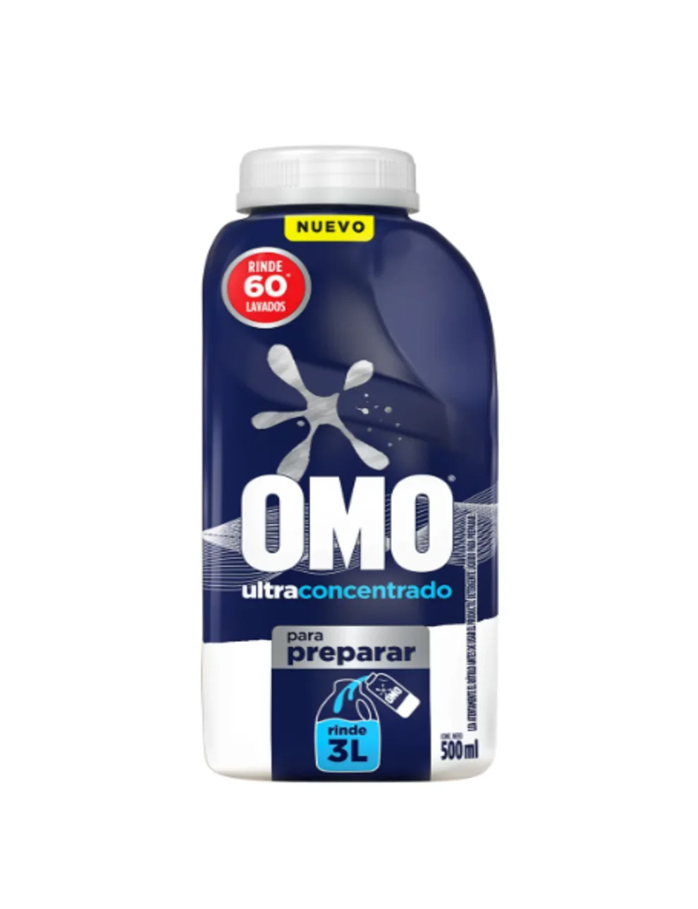 Detergente Líquido Ultraconcentrado Para Diluir Omo 500ml. Detergente Líquido Ultraconcentrado Para Diluir Omo 500ml.