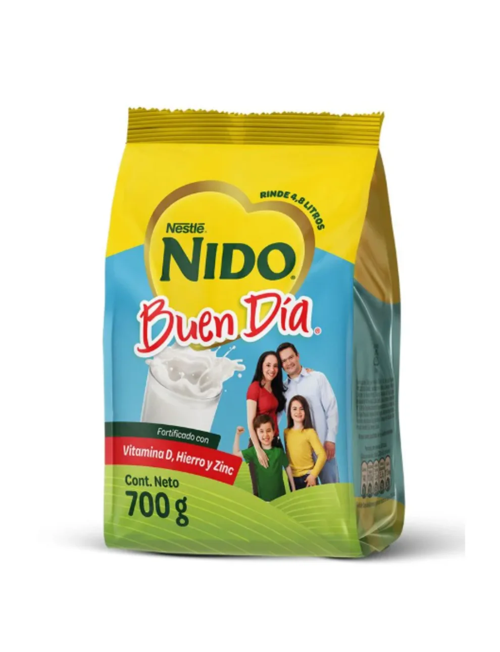 Leche En Polvo Semidescremada Buen Día De Nido, 700g Leche En Polvo Semidescremada Buen Día De Nido, 700g