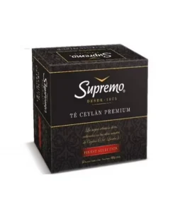 Té Supremo Ceylán Premium, 50 Unid.