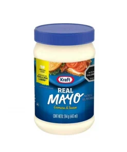 Mayonesa Regular Real Mayo Kraft Frasco, 394g