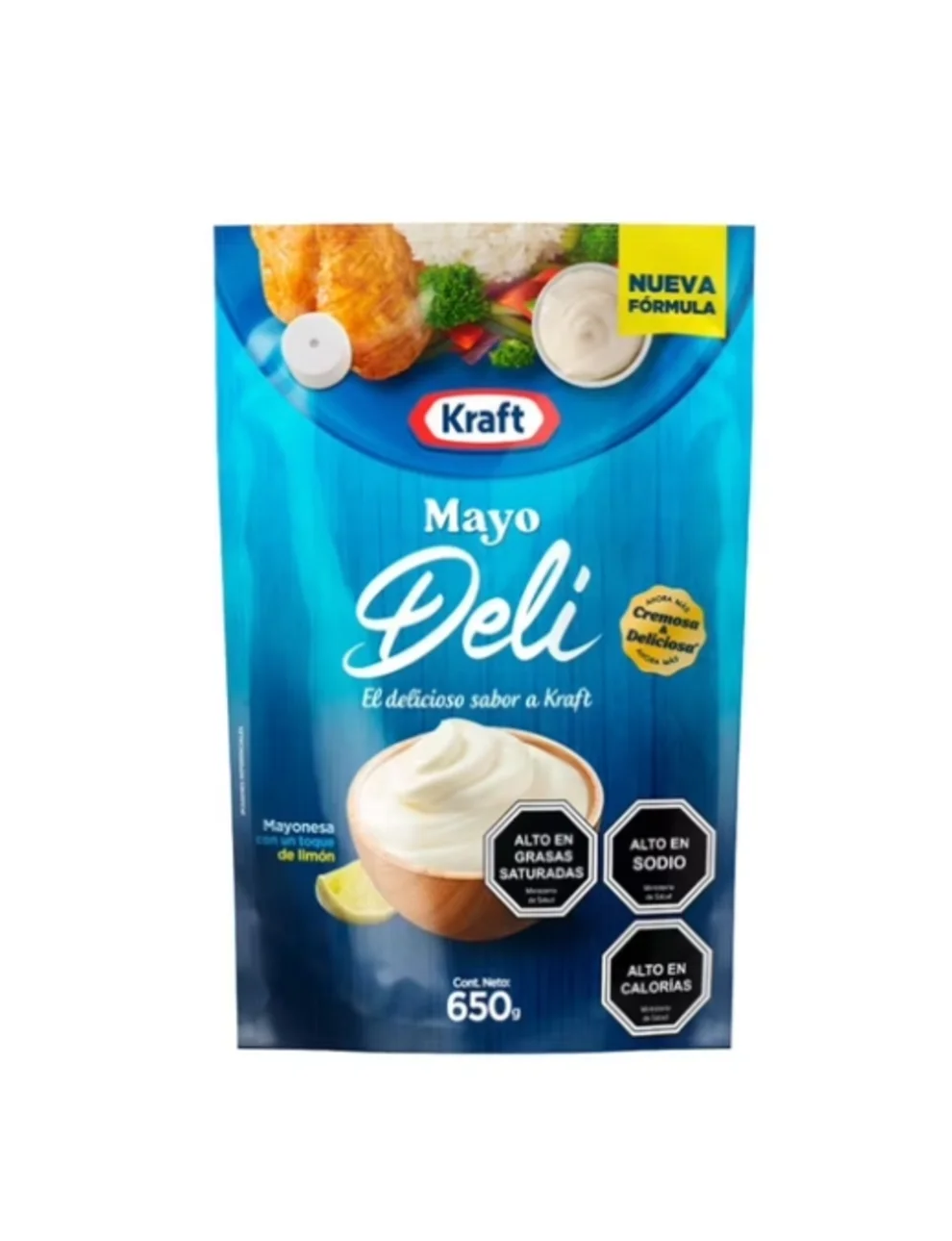 Mayonesa Mayo Deli De Kraft Doypack, 650g Mayonesa Mayo Deli De Kraft Doypack, 650g