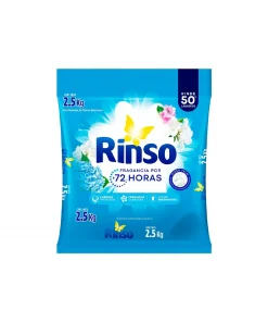 Detergente En Polvo Rinso Aroma Hortensias Y Flores Blancas, 2.5kg