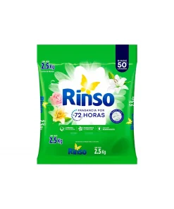 Detergente En Polvo Rinso Aroma Lirios Y Rosas, 2.5kg