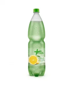 Agua Saborizada Mas Citrus Gasificada, 1.6 Lts.