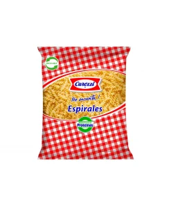 Fideos Carozzi Espirales N°49, 400g