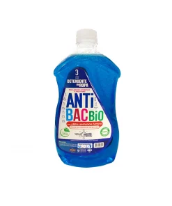 Detergente Líquido Antibac Bio Con Abrillantador óptico Bot. 3 Lts.