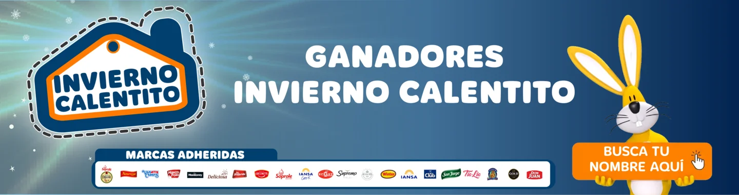 Ganadores Recarga Invierno Calentito