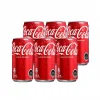 Bebida Coca Cola Original Lata, Pack De 6 Unid. X 220cc.