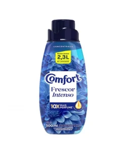 Suavizante De Ropa Comfort Cuidado Essencial Frescor Intenso, 500ml