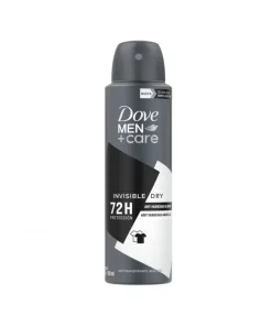 Desodorante Antitranspirante Dove Men Invisible Dry 72h, 150ml