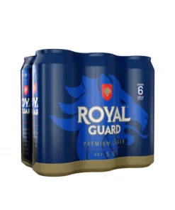 Cerveza Royal Guard Lata, Pack De 6 Unid. De 470cc.