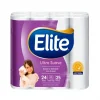 Papel Higiénico Elite Doble Hoja Ultra 25 Mts. X 24 Unid.       