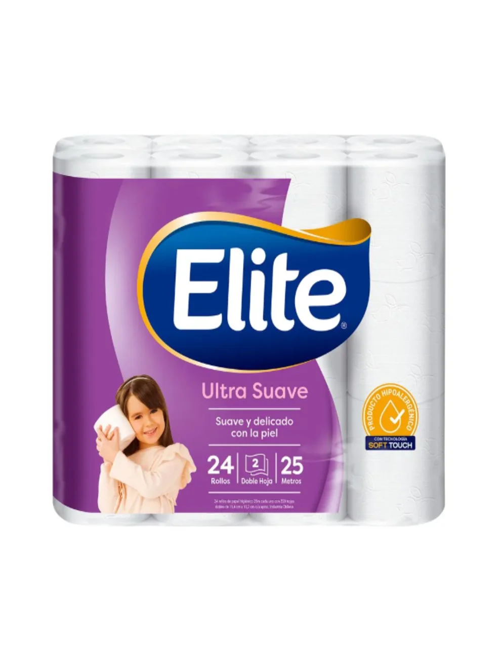 Papel Higiénico Elite Doble Hoja Ultra 25 Mts. X 24 Unid. Papel Higiénico Elite Doble Hoja Ultra 25 Mts. X 24 Unid.