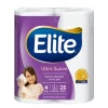 Papel Higiénico Elite Ultra Doble Hoja 25metros X 4 Unid. Papel Higiénico Elite Ultra Doble Hoja 25metros X 4 Unid.