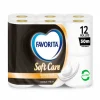 Papel Higiénico Favorita Soft Care Doble Hoja 50 Metros X 12 Unid.