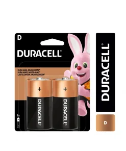 Pilas Duracell Tipo D Blister 2 Unidades.